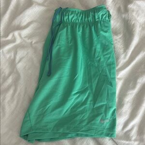 Nike Teal Sports Shorts